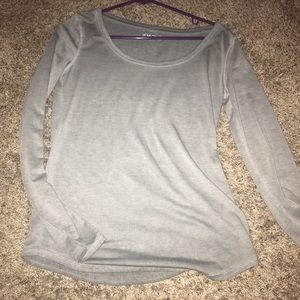 Gray long sleeve